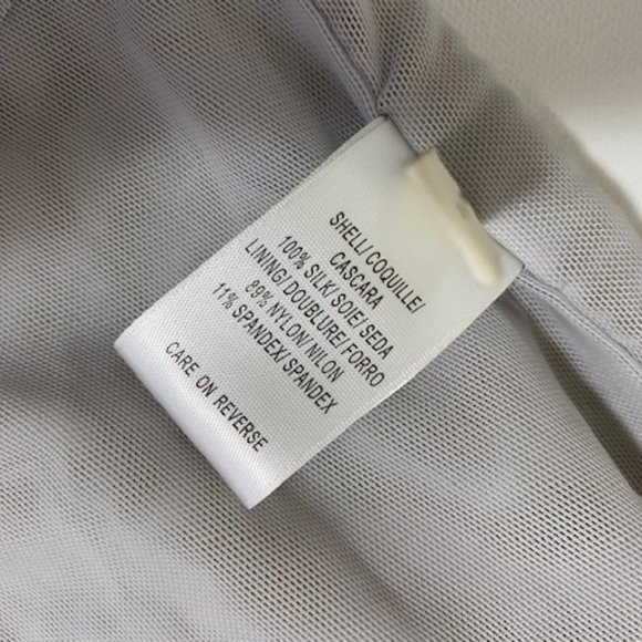 BCBGMAXAZRIA Runway Silk/Organza Yellow/Gold Dress Size 0 NWOT - Picture 9 of 11